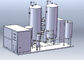 Skid Mounted Cryogenic Nitrogen Plant , Industrial Liquid Nitrogen Generator