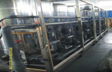 Stationary Single Grade RO Seawater Desalination Equipment Water Purification Plant